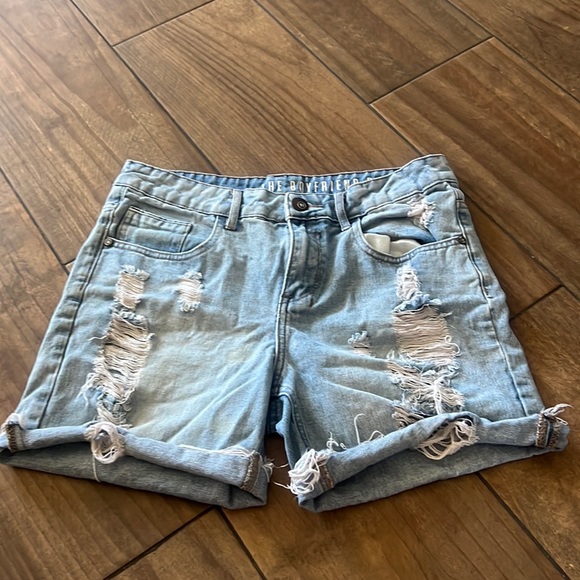 Boyfriend Bermuda Denim Shorts USA 4 - Picture 1 of 2